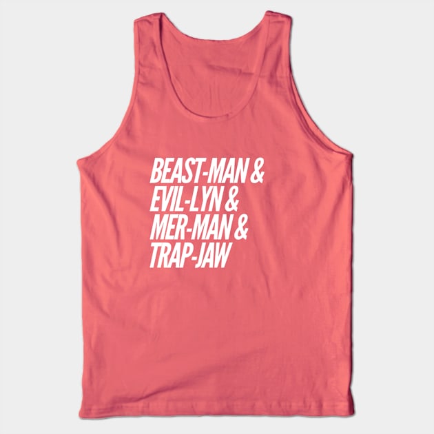 Villain of He-man Tank Top by That Junkman's Shirts and more!